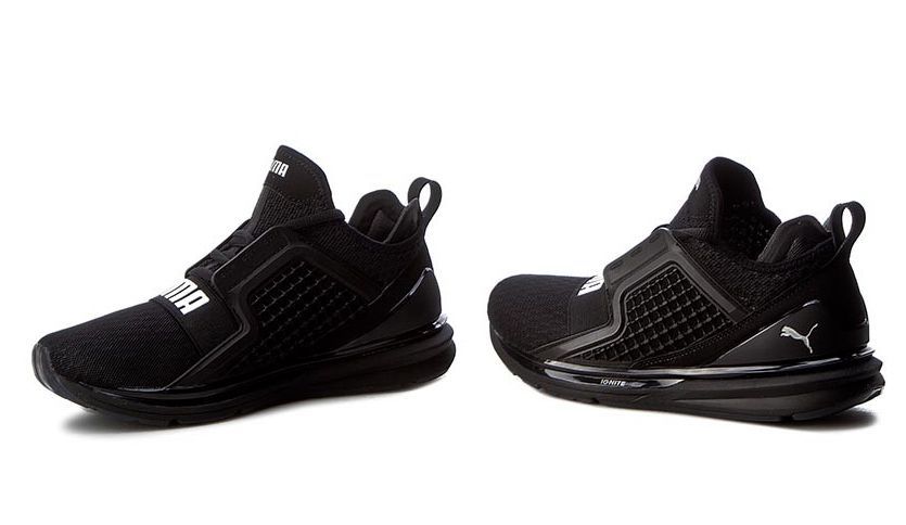 Puma Ignite Limitless черные (35-39)