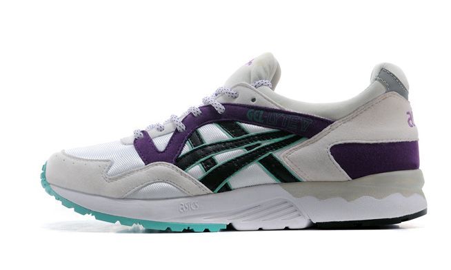 Asics Gel Lyte 5 белые с фиолетовые (39-44)