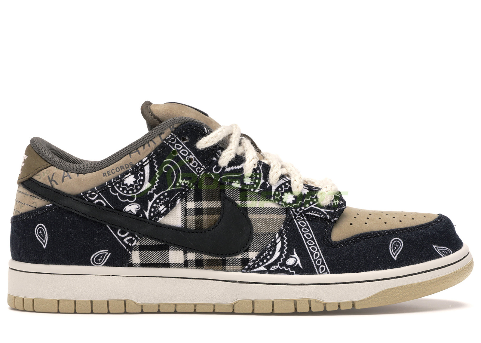 Nike Air Force 1 SB Dunk Low Travis Scott с мехом