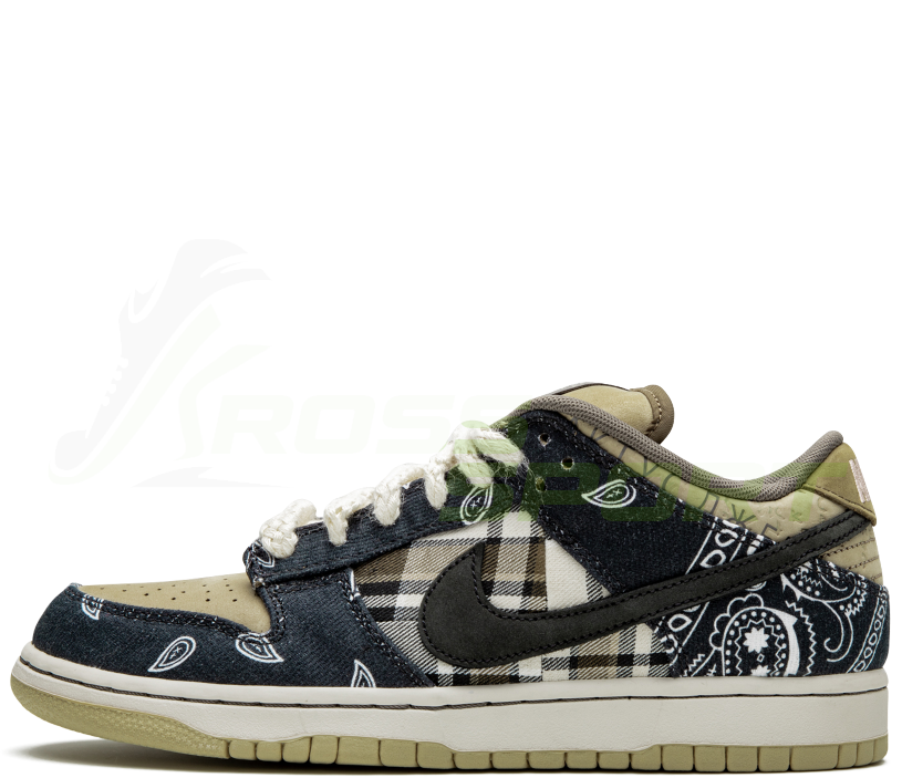 Nike Air Force 1 SB Dunk Low Travis Scott с мехом