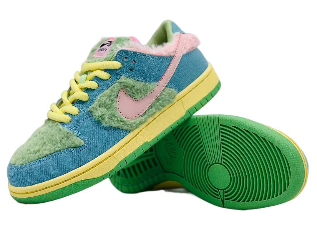 Nike Dunk Low "Active Fuchsia" Blue/Green