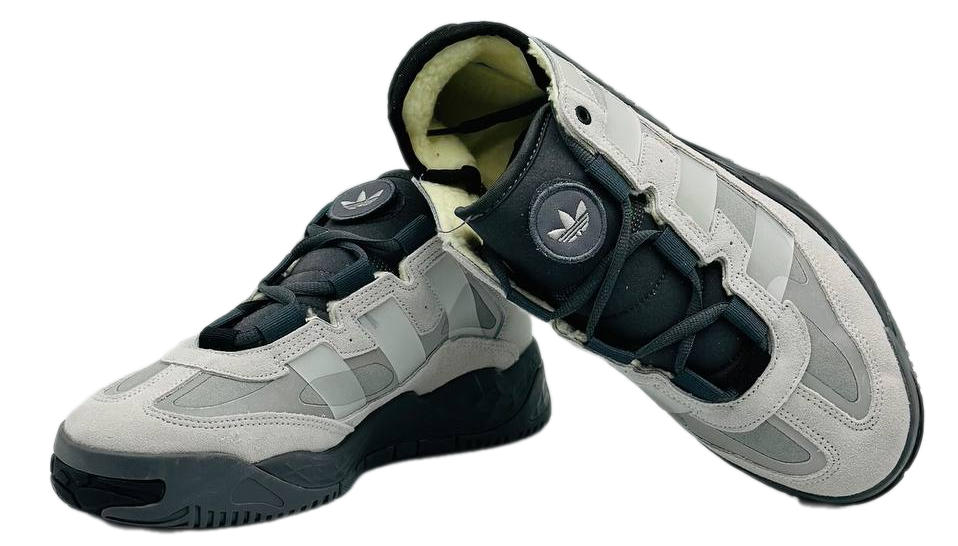 Adidas Niteball Grey/Beige с мехом