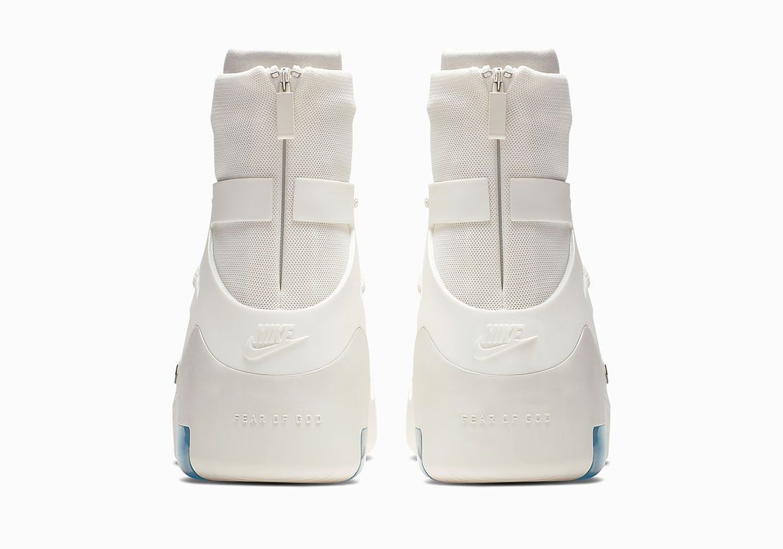 Nike Air Shoot Around "Fear of God", белый, нейлон, мужские
