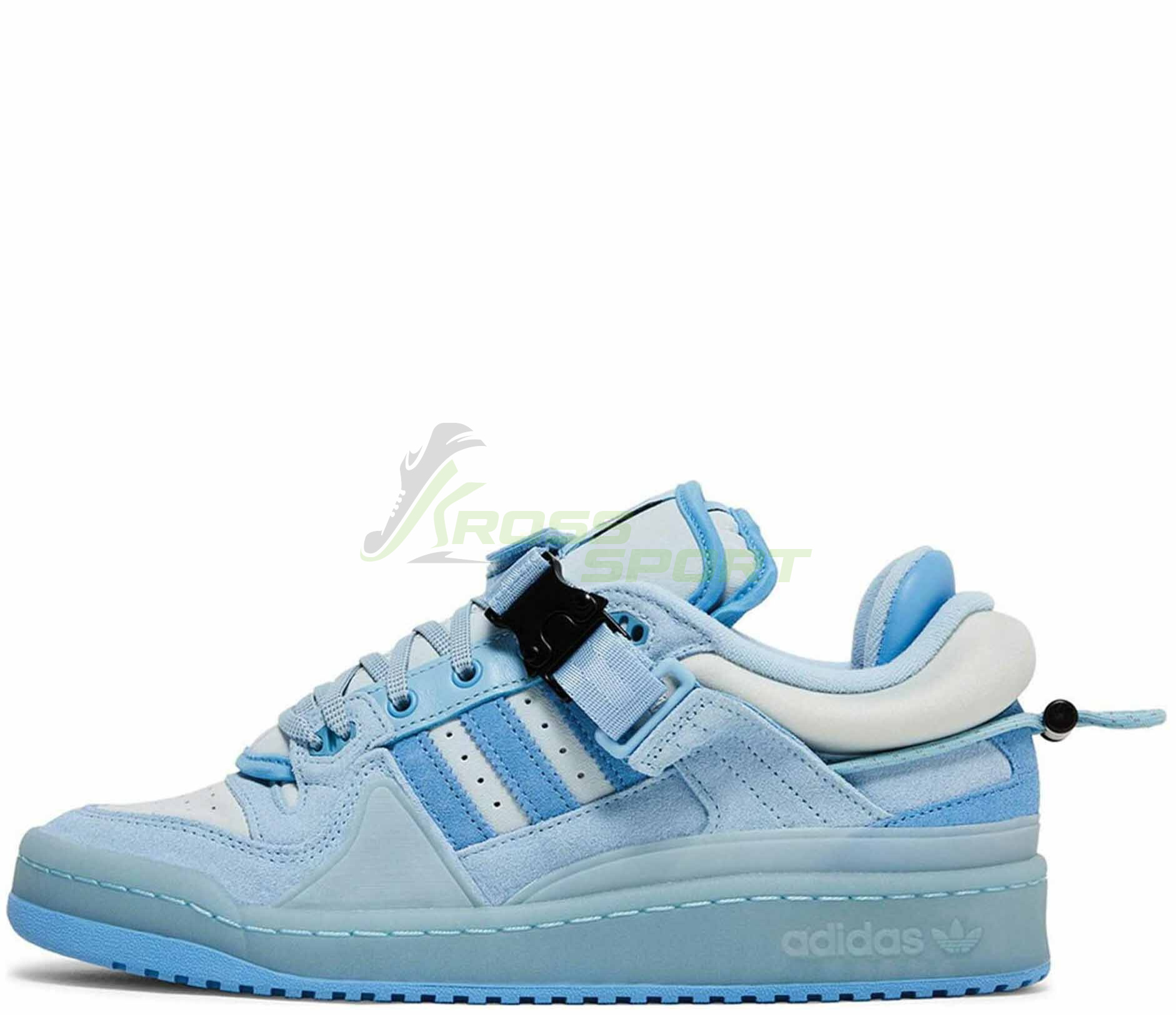 BAD BUNNY X ADIDAS FORUM BUCKLE LOW Blue купить в Перми – интернет-магазин  Kross Sport