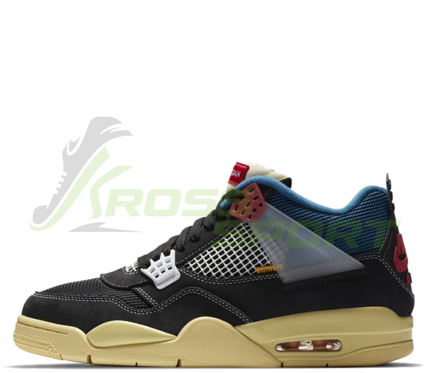  Nike Air Jordan 4 Retro Union SP 'Off-Noir'