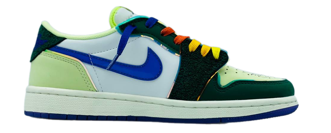  Nike Air Jordan 1 Low OG Doernbecher Blue