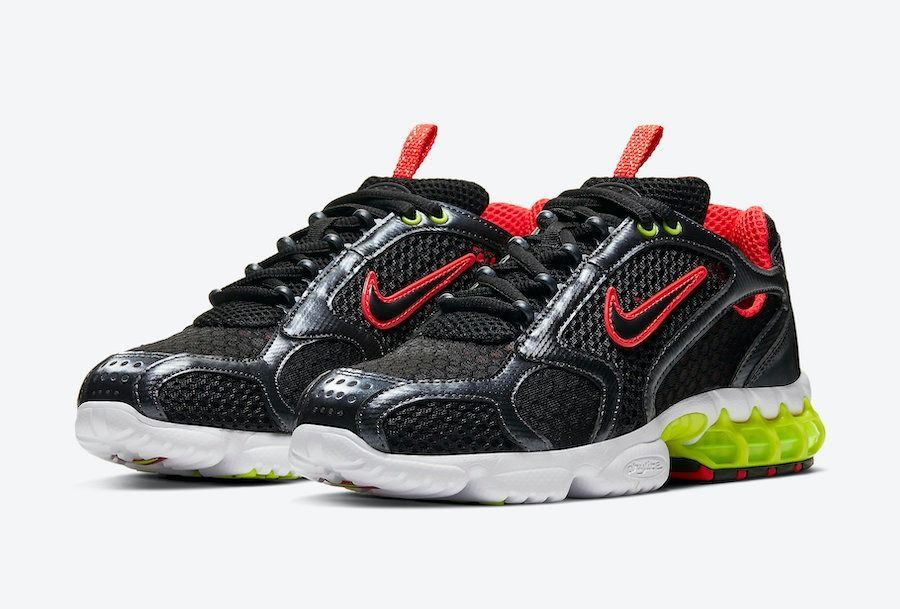Nike Air Zoom Spiridon Caged 2, черный, текстиль, мужские
