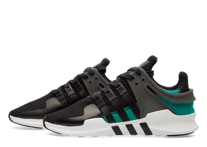  Adidas EQT Black/White/Green